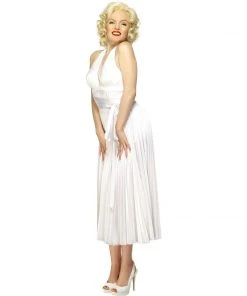 Smiffys Marilyn Monroe Halterneck Dress Ladiesc
