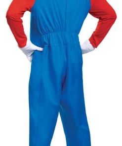 Disguise Costumes Super Mario Brothers Mario Adult
