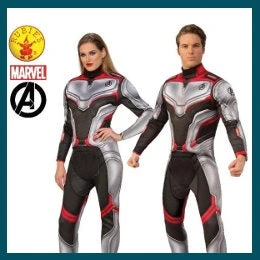 Rubie's Deerfield Mensc Avengers 4 Deluxe Team Suit Costume - Unisex Adult 1 Rubie's Deerfield Mensc Avengers 4 Deluxe Team Suit Costume - Unisex Adult