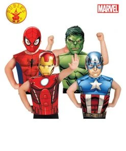 Rubie's Deerfield Marvel Boys Party Time Tops-Asst
