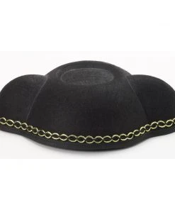 Forum Novelties Matador Spanish Bull Fighter Hat With Gold And Black Trim
