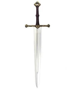 Tomfoolery Medieval Sword With Redwood Look Handle 98 Cm Accessoriesc