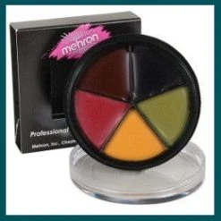 Tomfoolery Pro Colour Ring Mehron Palette - Bruise