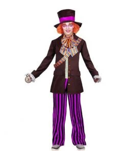 Interalia Group Mensc Men's Crazy Hatter Costume