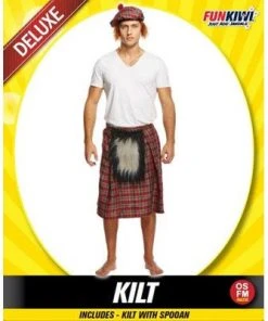 Allen Trading Mens Kilt Costume Around The World