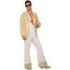 Forum Novelties Mens Disco White Pants
