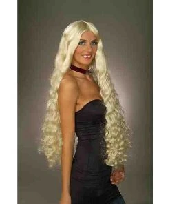 Forum Novelties Mesmerelda Long Wavy Ladies Wig-Blonde, Black & Auburn Wigsc