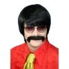 Carnival Products Wig-70s Black Mod Guy