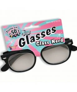 Forum Novelties Nerd Glasses With Lenses Accessoriesc