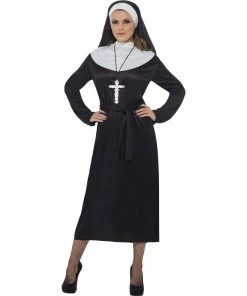 Smiffys Nun Costume Ladiesc