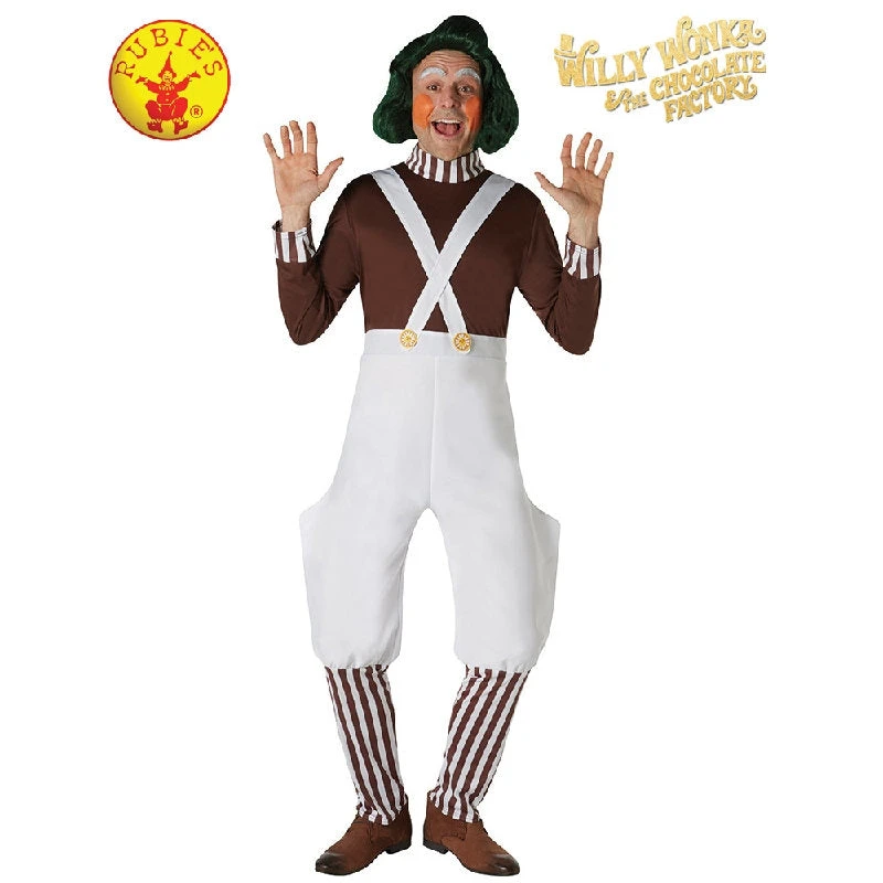 Rubie's Deerfield Mensc Oompa Loompa Deluxe Costume - Adult 1 Rubie's Deerfield Mensc Oompa Loompa Deluxe Costume - Adult