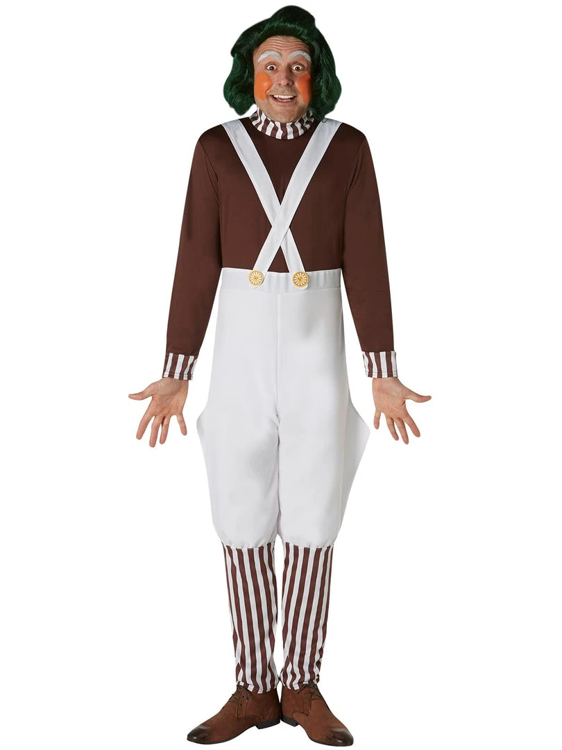 Rubie's Deerfield Mensc Oompa Loompa Deluxe Costume - Adult 2 Rubie's Deerfield Mensc Oompa Loompa Deluxe Costume - Adult