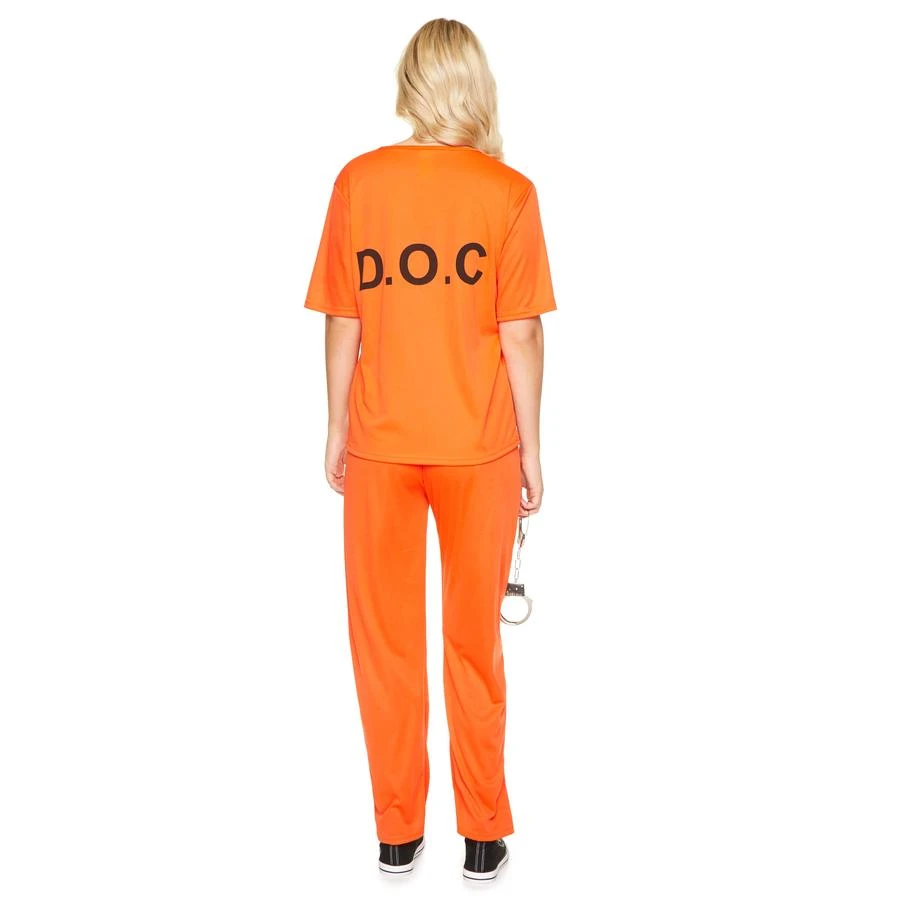 Disguise Costumes Orange Prisoner Ladies Costume Occupations & Uniforms 2 Disguise Costumes Orange Prisoner Ladies Costume Occupations & Uniforms