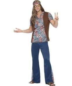 Smiffys Mensc Orion The Hippie Mens Costume