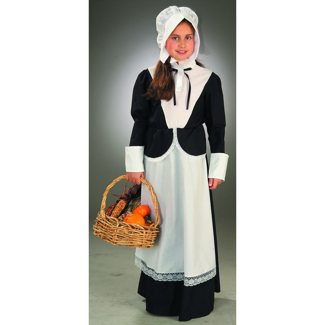 Rubie's Deerfield Pilgrim Girl Costume 1 Rubie's Deerfield Pilgrim Girl Costume