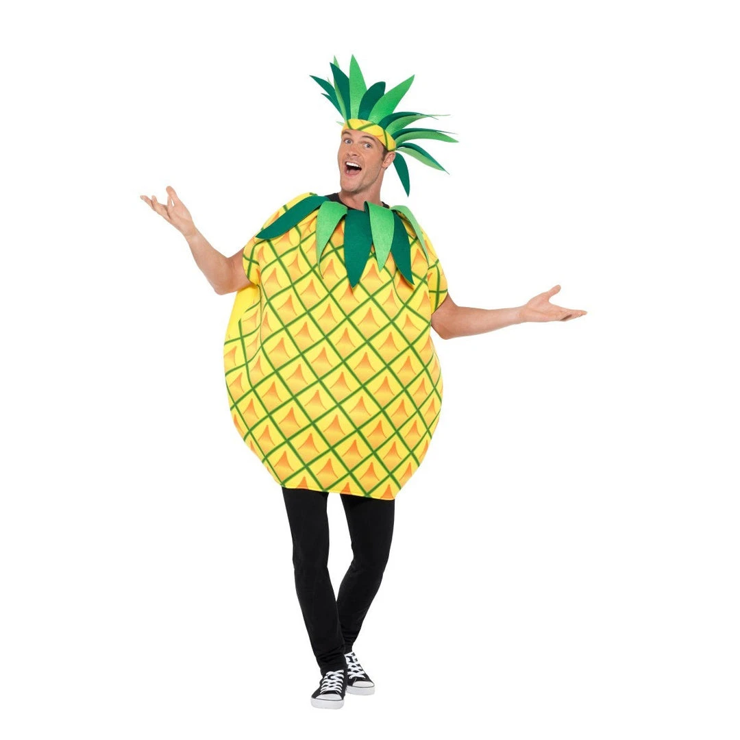 Smiffys Pineapple Tabard Costume Mensc 1 Smiffys Pineapple Tabard Costume Mensc