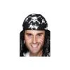 Smiffys Pirate Bandana With Skull & Crossbones Print Hats & Headwear