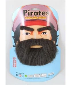 Trademart Pirate Beard And Eyebrows Set - Budget Range Facial Hair
