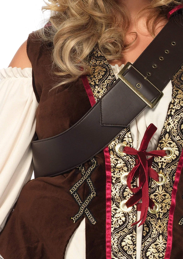 Tomfoolery Pirate Captain Blackheart Ladies Plus Costume - Leg Avenue Ladiesc 4 Tomfoolery Pirate Captain Blackheart Ladies Plus Costume - Leg Avenue Ladiesc