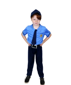 Swedia's Occupations & Uniforms Police Costume-Child