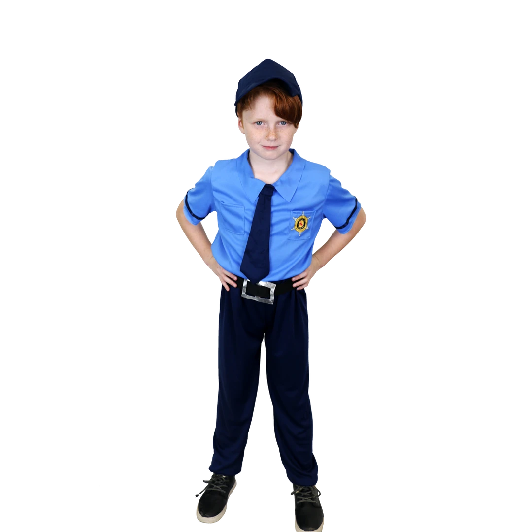 Swedia's Occupations & Uniforms Police Costume-Child 1 Swedia's Occupations & Uniforms Police Costume-Child
