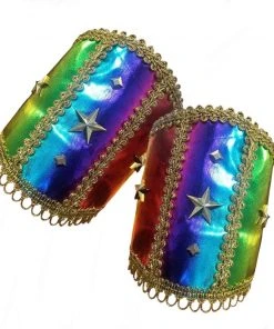Swedia's Festival & Pride Rainbow Festival Wrist Cuffs