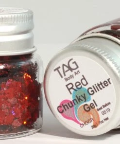 Makeup Tag Chunky Glitter Gel - Assorted Colours