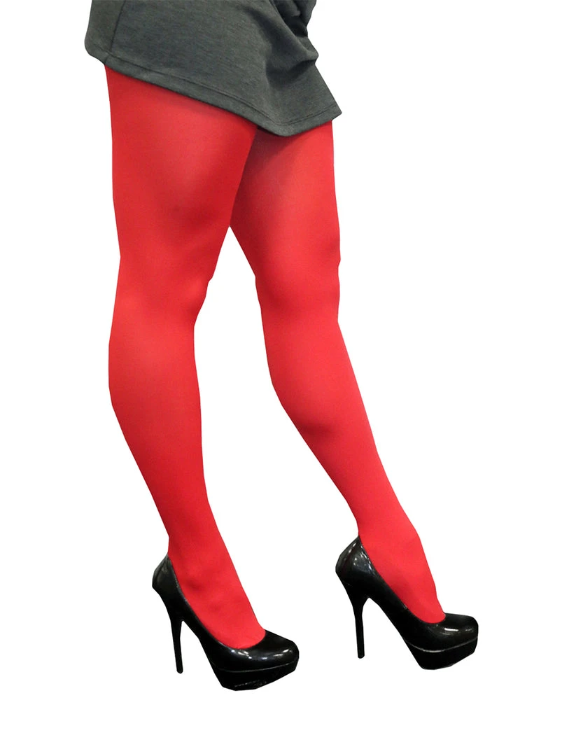 Swedia's Opaque Pantyhose By Rebel Legs - White, Red Or Green 2 Swedia's Opaque Pantyhose By Rebel Legs - White, Red Or Green