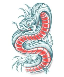 Carnival Products Tinsley Temp Tattoo - Snake Tattoos