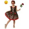 Rubie's Deerfield Red Rose Day Of The Dead Costume-Child