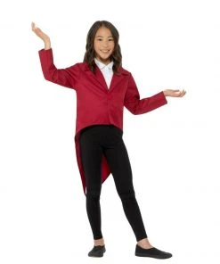 Smiffys Red Tailcoat-Child