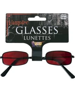 Forum Novelties Red Vampire Glasses