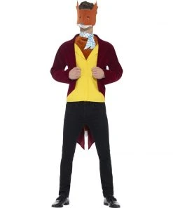 Smiffys Roald Dahl Fantastic Mr Fox Costume - Adult