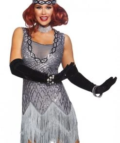 Tomfoolery Roaring Roxy Flapper Costume By Leg Avenue Ladiesc