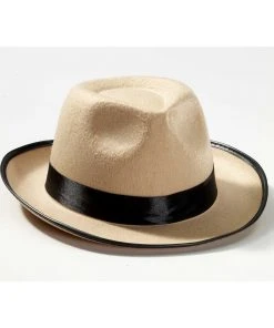 Forum Novelties Roaring 20's Beige Fedora Hat