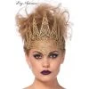 Tomfoolery Royal Crown In Gold Glitter