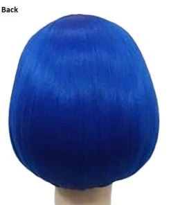 Carnival Products Wig-Blue Short Bob Wig