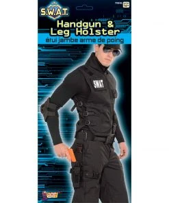 Forum Novelties S.W.A.T. Handgun And Leg Holster Set Weapons & Armour