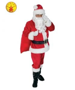 Rubie's Deerfield Santa Suit 12 Piece Costume Set Christmas & New Year