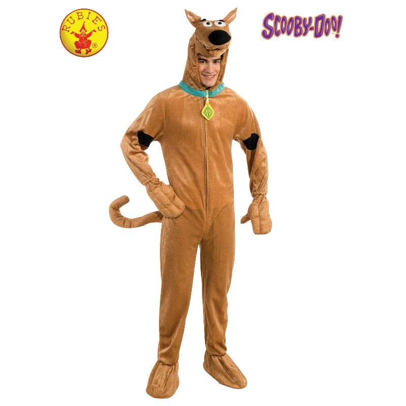 Rubie's Deerfield Mensc Scooby Doo Adult Deluxe Costume 1 Rubie's Deerfield Mensc Scooby Doo Adult Deluxe Costume