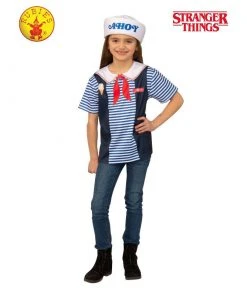 Rubie's Deerfield Scoops Ahoy Stranger Things Uniform-Child Girls Costumes