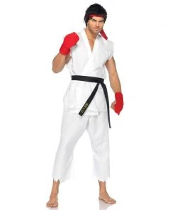 Tomfoolery Street Fighter Ryu Mens Costume - Leg Avenue Mensc