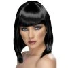 Smiffys Accessoriesc Black Blunt Glam Wig