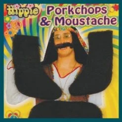 Forum Novelties Hippie Porkchops & Moustache Accessoriesc