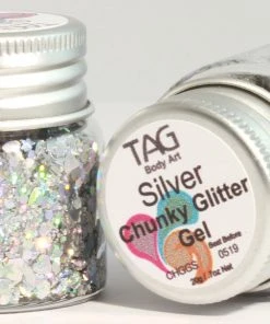 Makeup Tag Chunky Glitter Gel - Assorted Colours