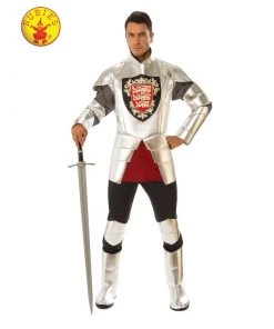 Rubie's Deerfield Silver Knight Costume-Adult