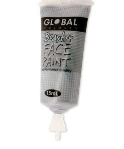 Interalia Group Accessoriesc Silver Metallic Face And Body Paint 5 Interalia Group Accessoriesc Silver Metallic Face And Body Paint