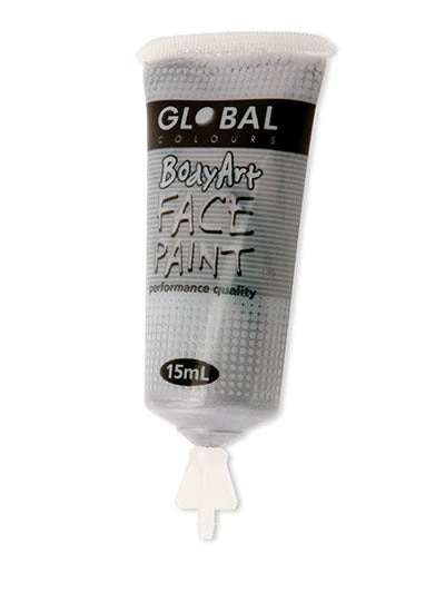 Interalia Group Accessoriesc Silver Metallic Face And Body Paint 3 Interalia Group Accessoriesc Silver Metallic Face And Body Paint
