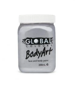 Interalia Group Accessoriesc Silver Metallic Face And Body Paint