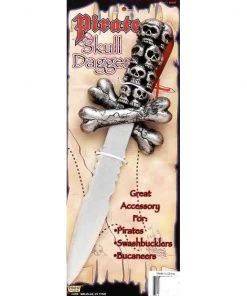 Forum Novelties Pirate Skull Dagger Weapons & Armour